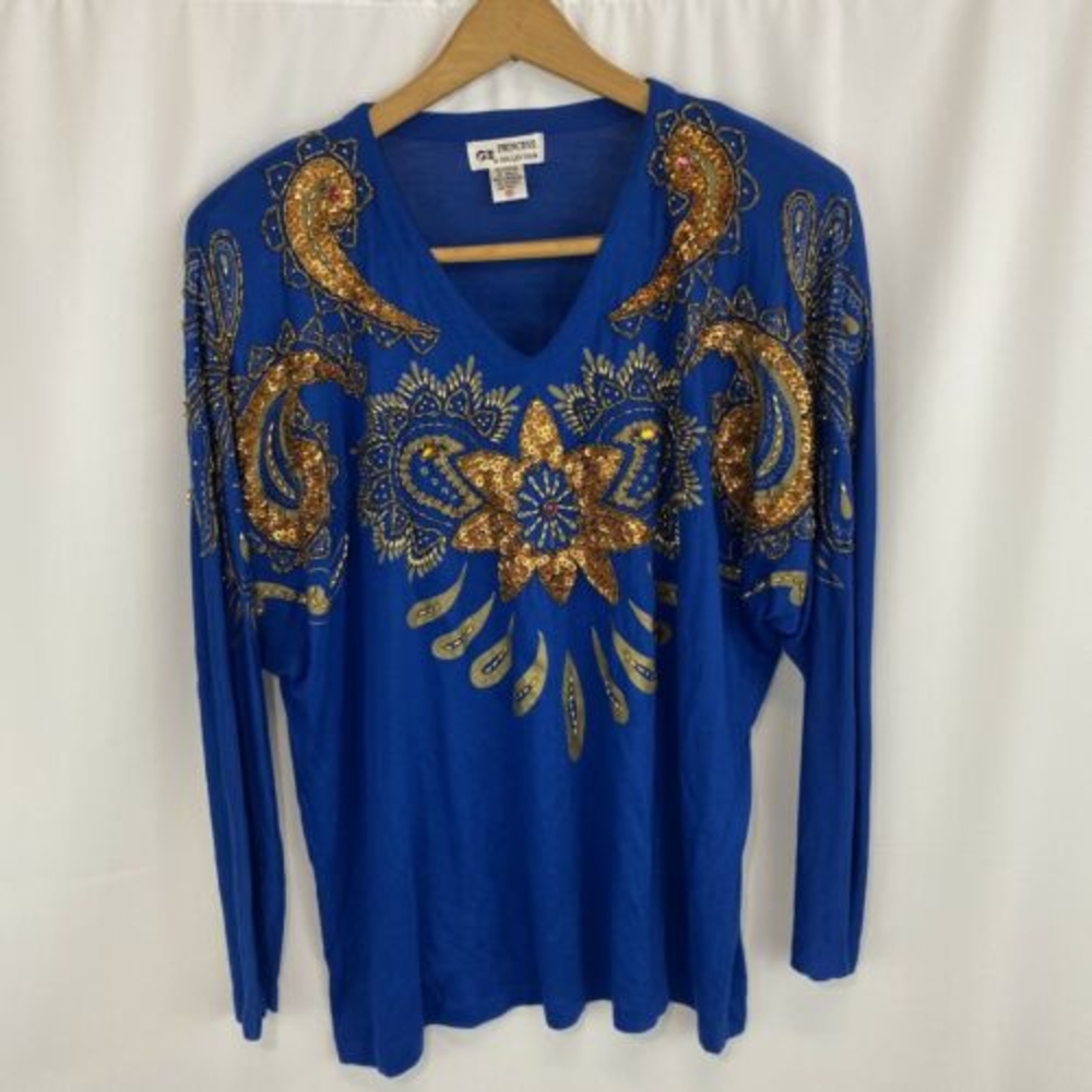Vintage Princess Collection Beaded Top Medium